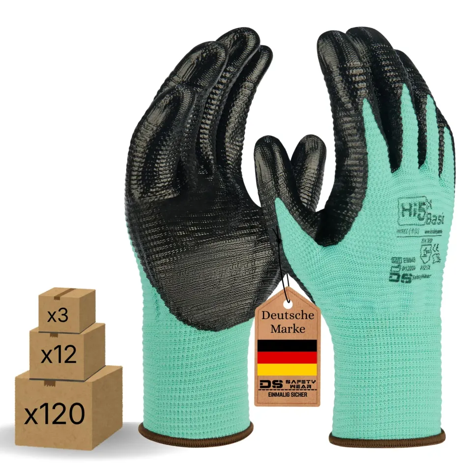 Hi5 X-Basic HI583 Arbeitshandschuhe XXL 12 Stück Nitril