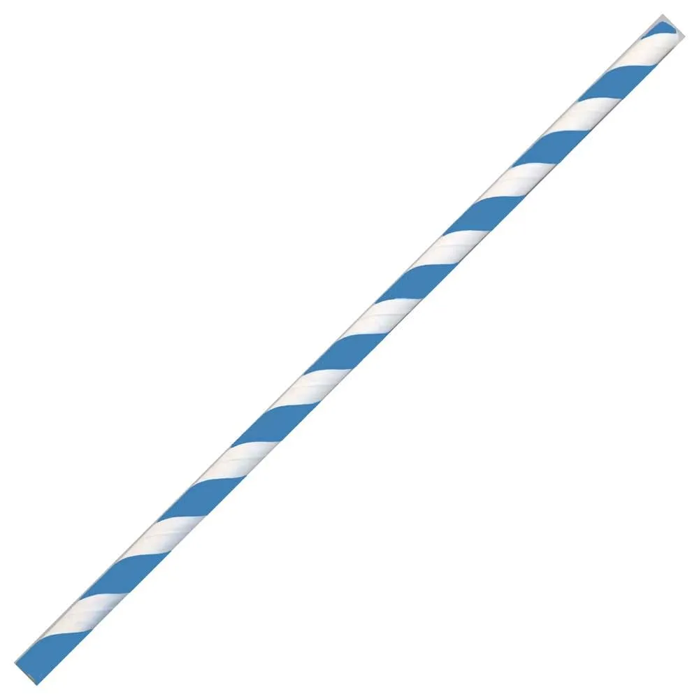 NatureStar Trinkhalme Papier 19,7cm grün-weiß 5000 Stk