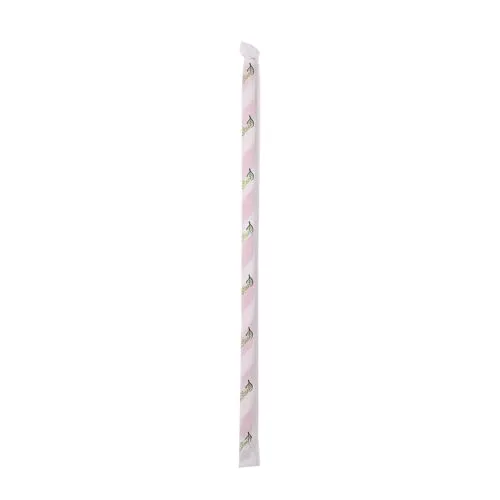 NatureStar Classic Papiertrinkhalme rot-weiß 1400 Stück FSC