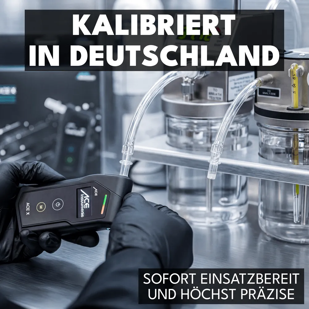 ACE X Alkoholtester elektrochemisch 25 Mundstücke Gutschein