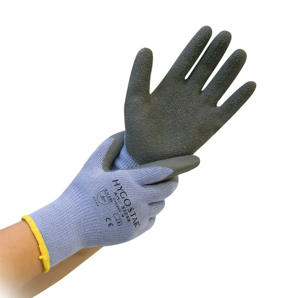 Hygostar Thermo Grip Kälteschutzhandschuh Latex XL grau