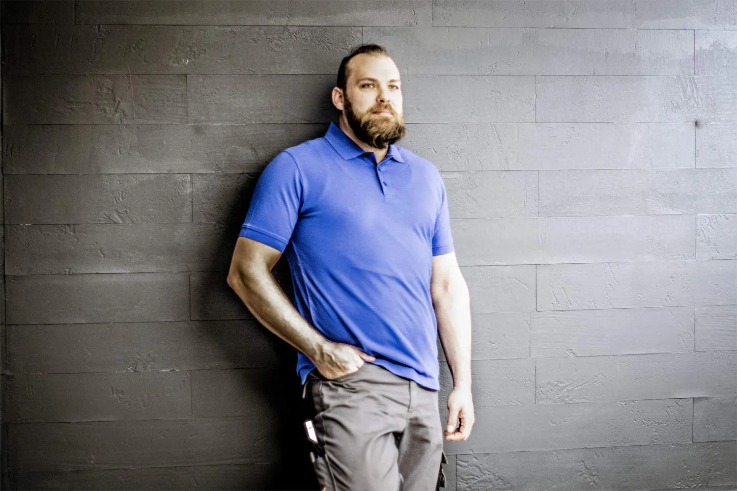 Nitras Motion Tex Light Polo-Shirt Blau XS Baumwolle