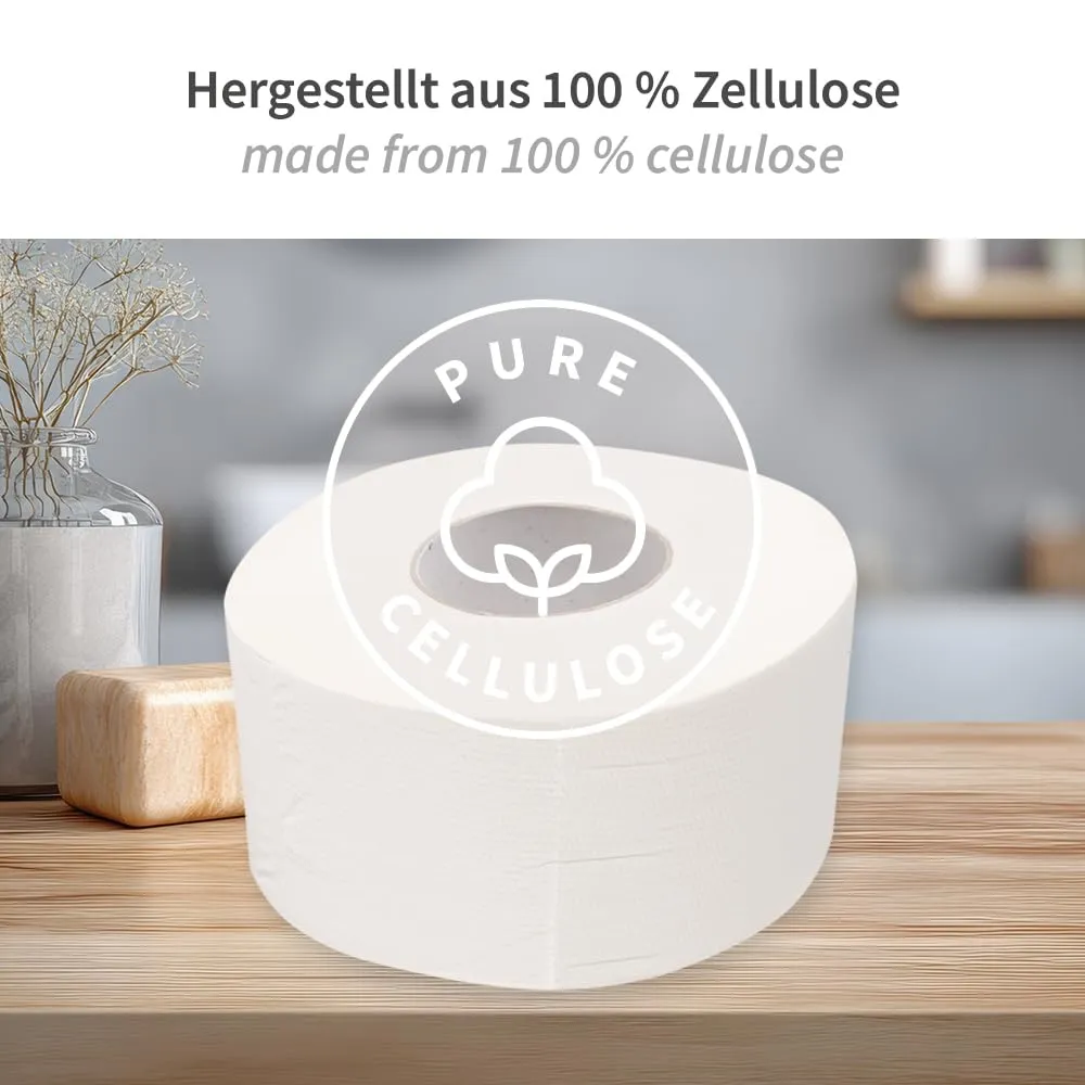 Hygoclean Toilettenpapier 2-lagig 12 Rollen je 1000 Abrisse