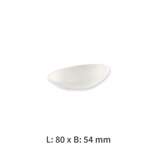 NatureStar Zuckerrohr Fingerfood-Schalen oval 1000 Stück