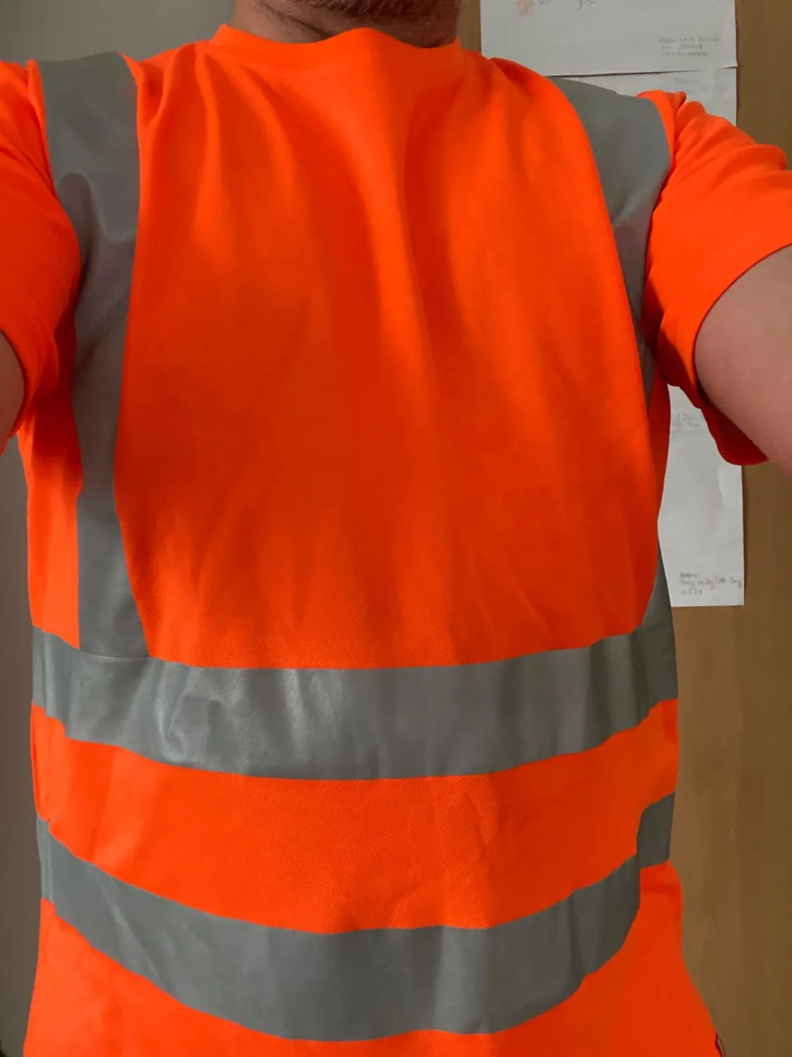 Nitras Motion Tex Viz Warnschutz-Shirt XL neongelb