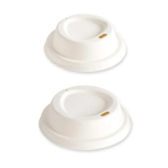 NatureStar Deckel Zuckerrohr weiß 84 mm 1000 Stück