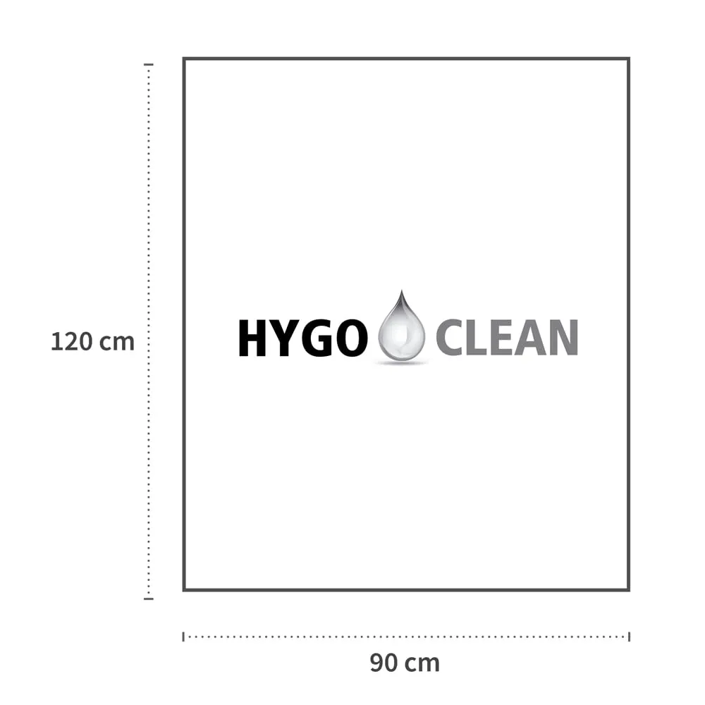 Hygoclean Müllsäcke 160L schwarz LDPE 80µm 80 Stück