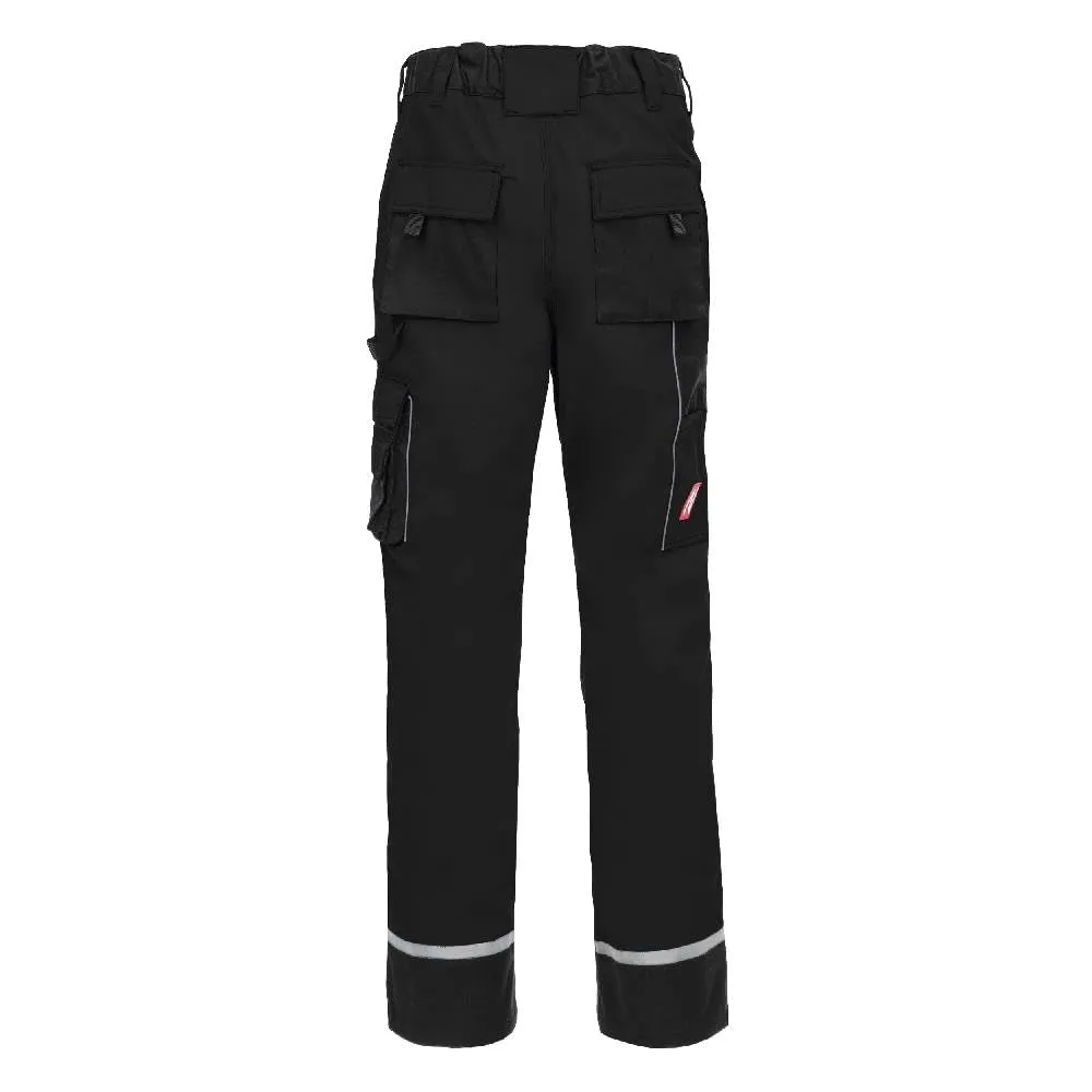 Nitras Motion Tex Plus Arbeitshose Cargohose Schwarz