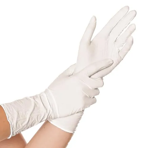 Franz Mensch Hygonorm Safe Long Light Handschuhe 100er S weiß