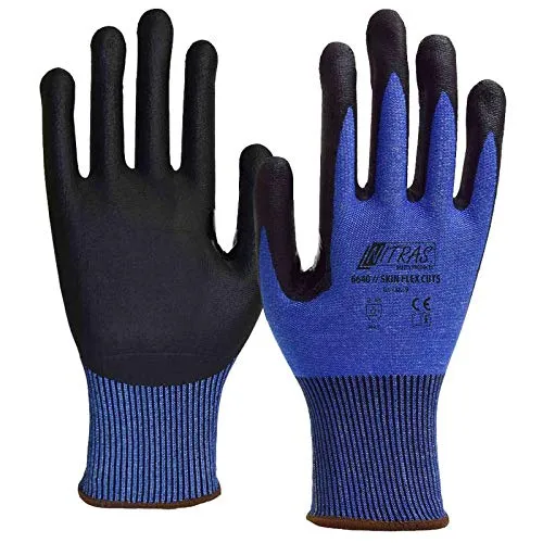 Nitras Skin Flex 6640 Schnittschutzhandschuhe 10 Paar Gr.10 XL Stufe 4