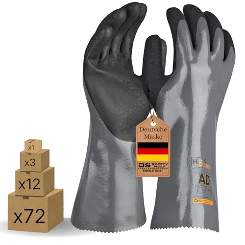 Hi5 X-Chem Chemikalienschutzhandschuhe XL 72 Stück Typ A
