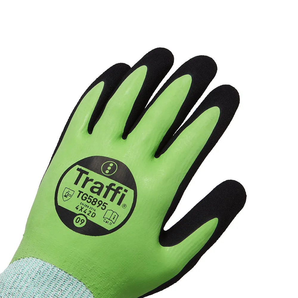 TraffiGlove TG5895 Arbeitshandschuhe Cut D Nassgriff