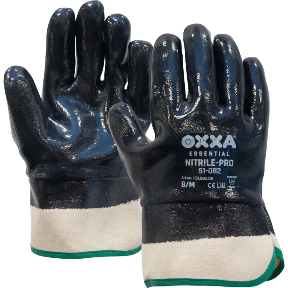 Oxxa Nitrile-Pro 51-082 Nitrilhandschuh ölbeständig