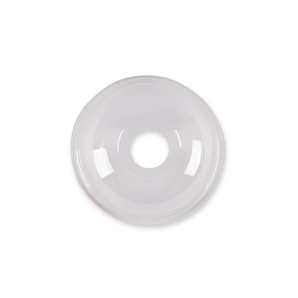 NatureStar Becherdeckel PLA Ø 8,5 cm 800 Stück transparent mit Halmloch