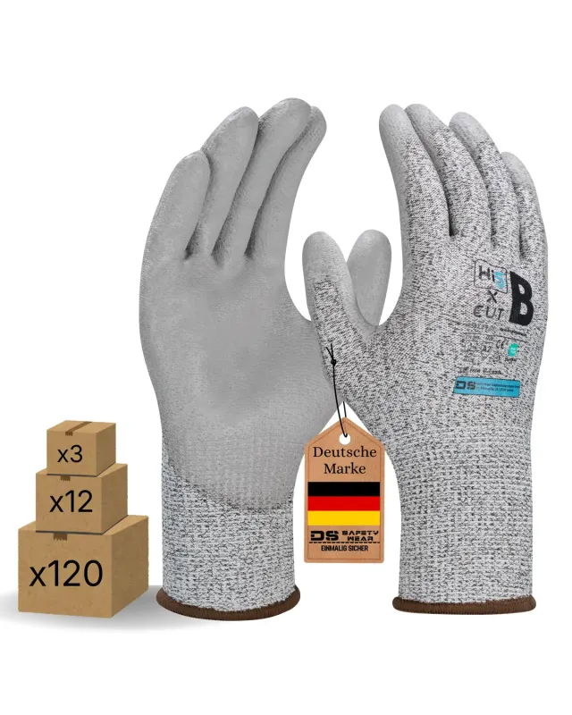 Hi5 X-Cut HI532 Schnittschutzhandschuhe M 12 Stück Level B