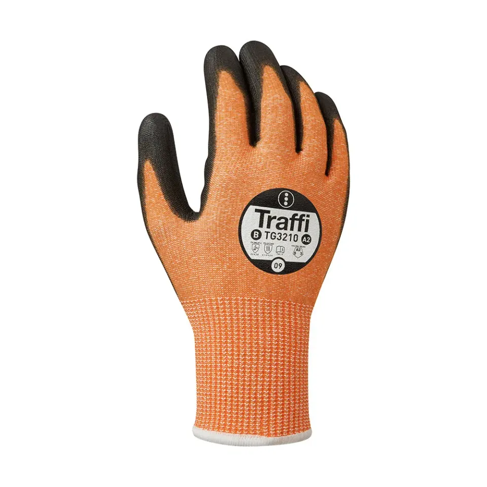 TraffiGlove TG3210 PU-Handschuhe Schnittschutz B