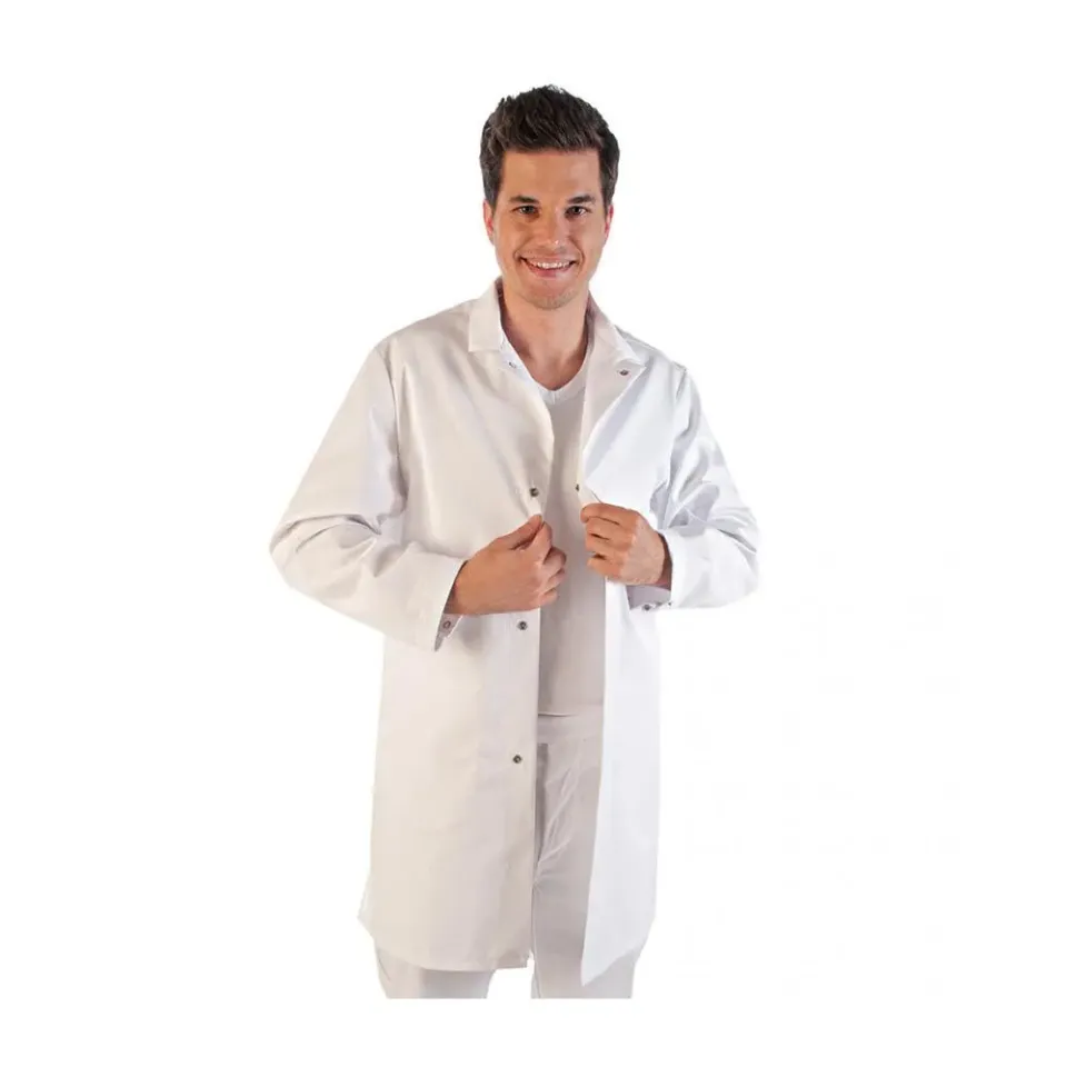 Hygostar HACCP Kittel weiß L Polycotton Berufskittel