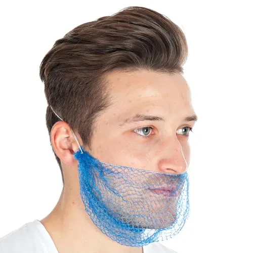 Hygostar Bartschutz Nylon detektierbar blau 36 Stück