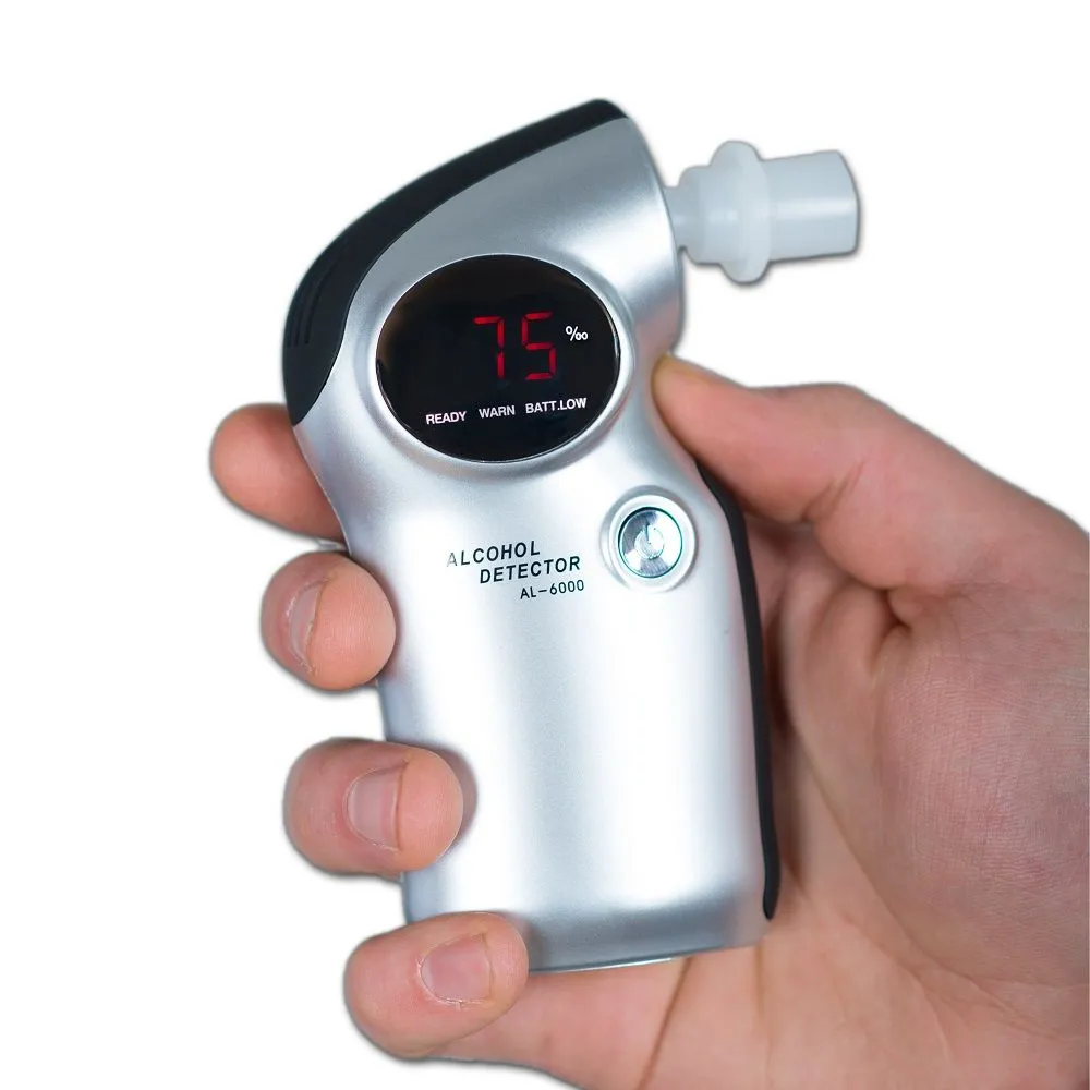 ACE AL6000 Alkoholtester Set mit 25 Mundstücken