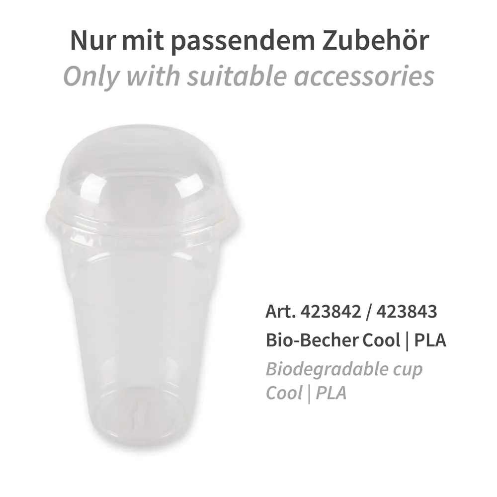 Franz Mensch NatureStar Becherdeckel 800 St 9,5 cm PLA ohne Loch