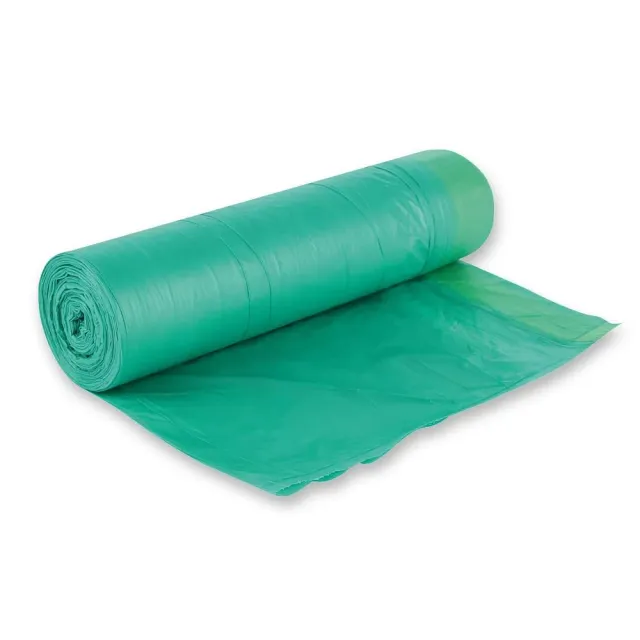 Hygoclean Müllbeutel 60 L mit Zugband grün-gelb 560 Stück