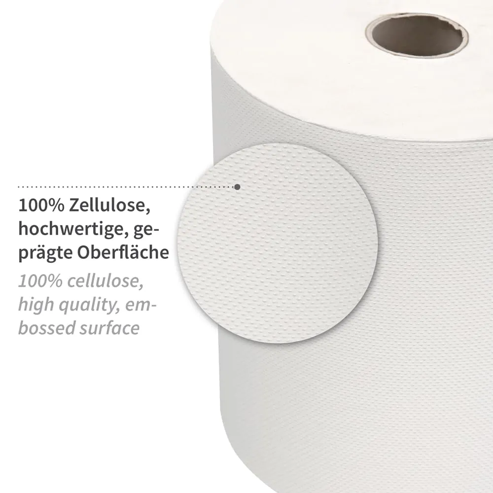 Franz Mensch Hygoclean Papierhandtuchrolle 3-lagig weiß 22cm 110m