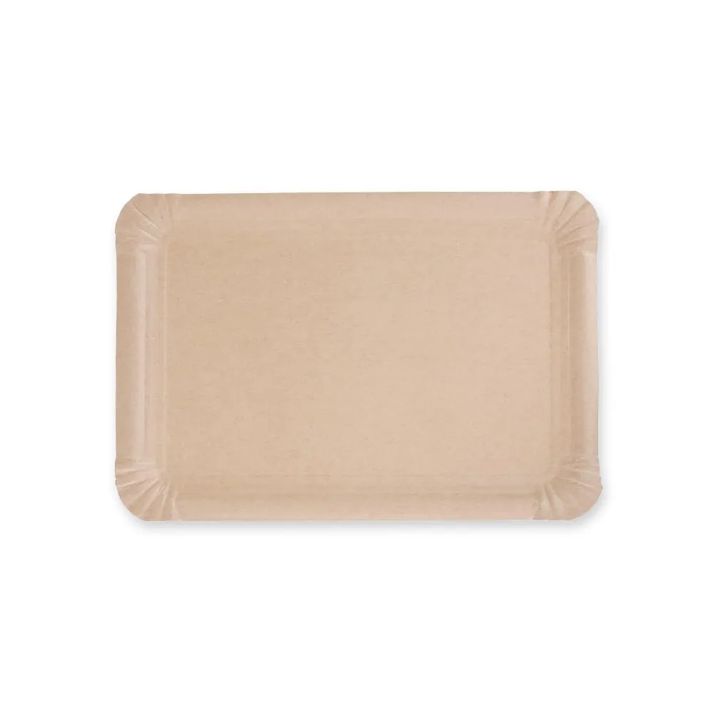 NatureStar Pappteller rechteckig 16,5x20 cm 1000 Stück fettbeständig