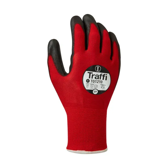 TraffiGlove TG1210 PU-Handschuhe Schnitt A 1 Paar