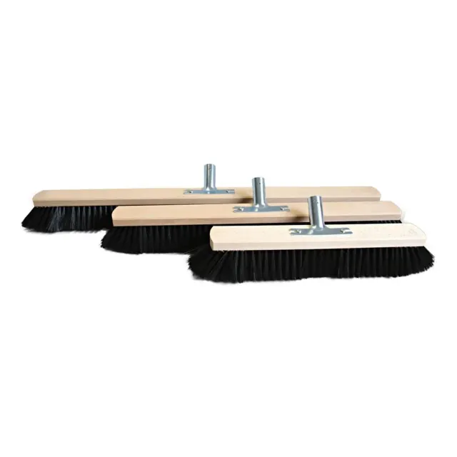 Hygoclean Saalbesen 40 cm schwarz 5 Stück Kunsthaar