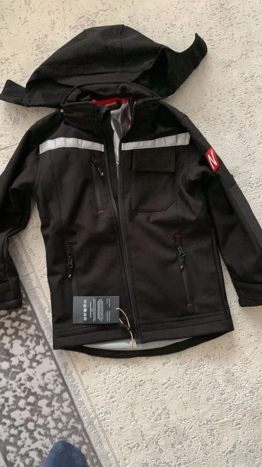 Nitras 7180 Motion Tex Kids Softshelljacke 134/140 schwarz