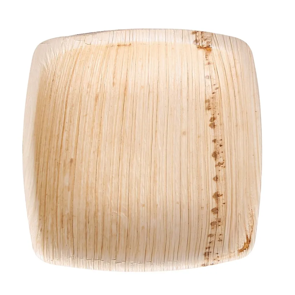 NatureStar Fingerfood-Schale Palmblatt 200 Stück 10x10 cm natur
