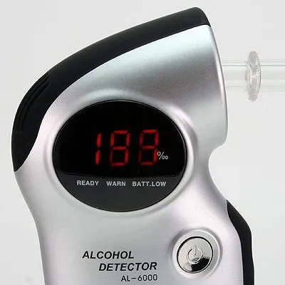 ACE AL6000 Alkoholtester Set mit 25 Mundstücken