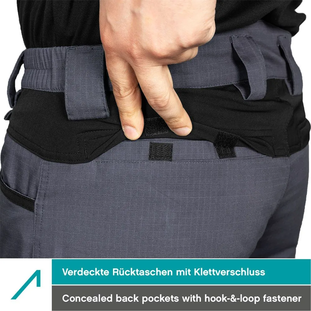 ACE Constructor Herren-Arbeitshose lang Schwarz 52 Ripstop
