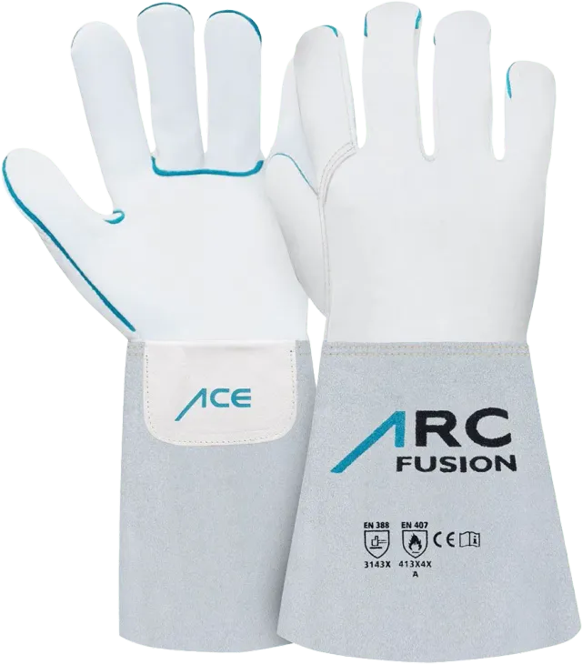 ACE ARC Fusion Schweißerhandschuhe Rindleder 1 Paar MIG/MAG