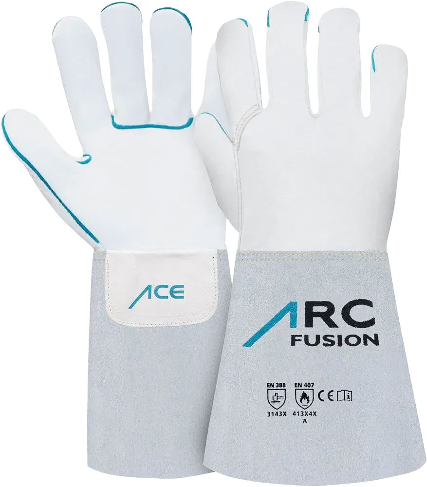 ACE ARC Fusion Schweißerhandschuhe Rindleder 1 Paar MIG/MAG