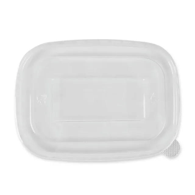 NATUREStar Takeaway Deckel rPET transparent 300 Stück