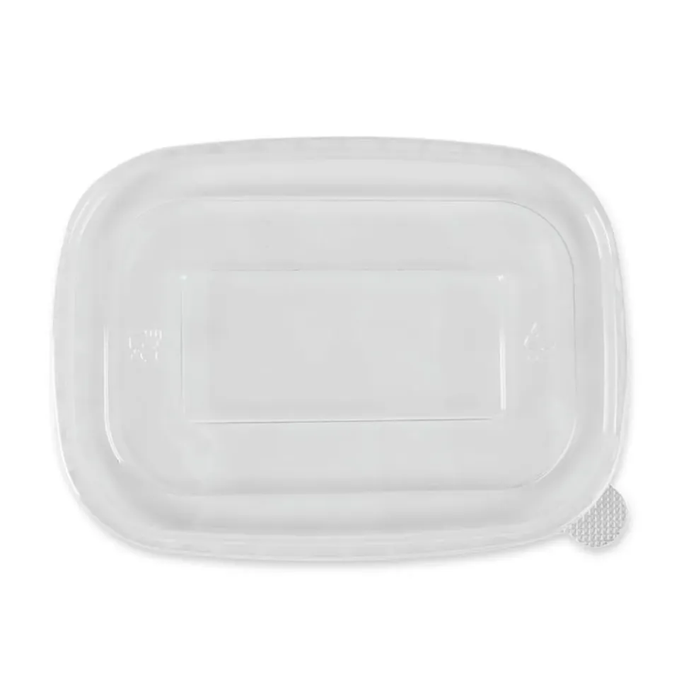 NATUREStar Takeaway Deckel rPET transparent 300 Stück
