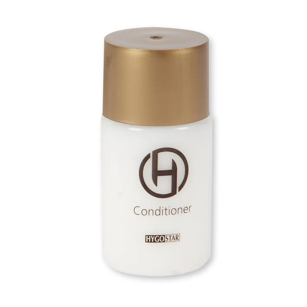 Hygostar Conditioner Flasche 25ml weiß 250 Stück Hotelkosmetik