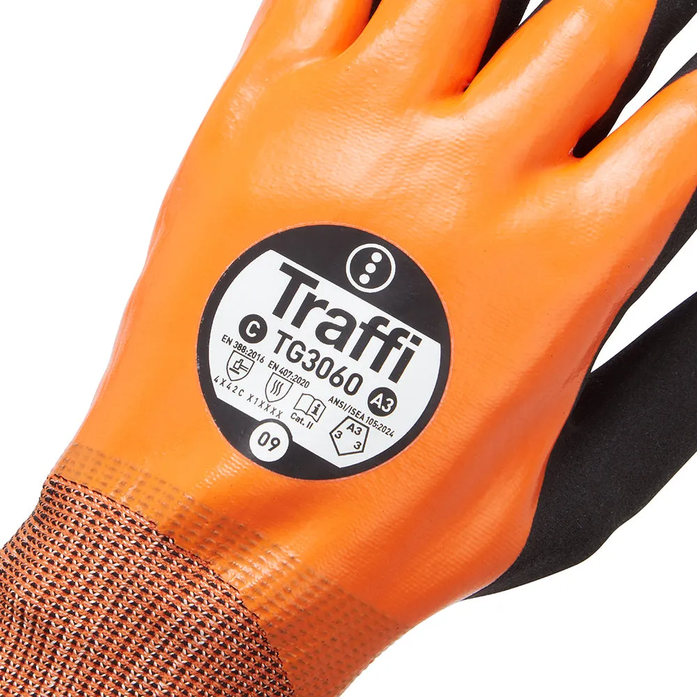 TraffiGlove TG3060 Nitril-Arbeitshandschuh wasserabweisend