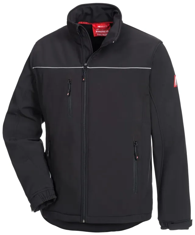 Nitras Falcon 431.04 Softshelljacke Schwarz L wasserabweisend