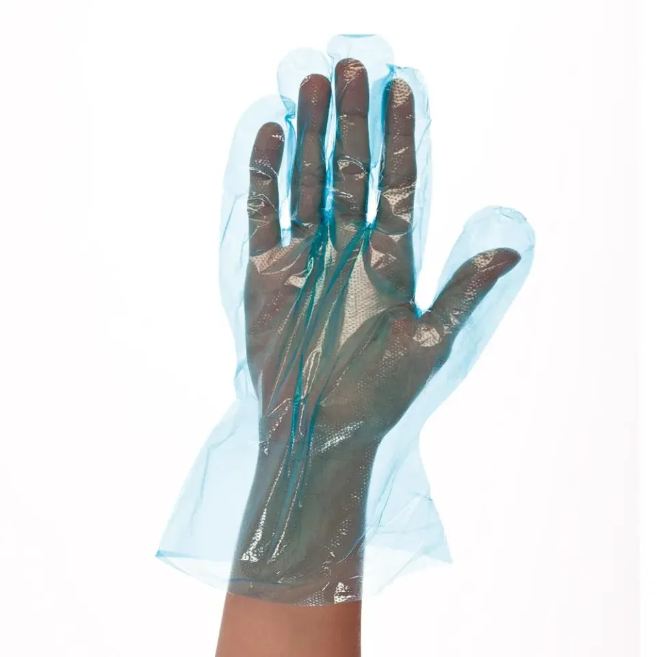 Hygostar Polyclassic Soft Folienhandschuhe 8/M blau 50er