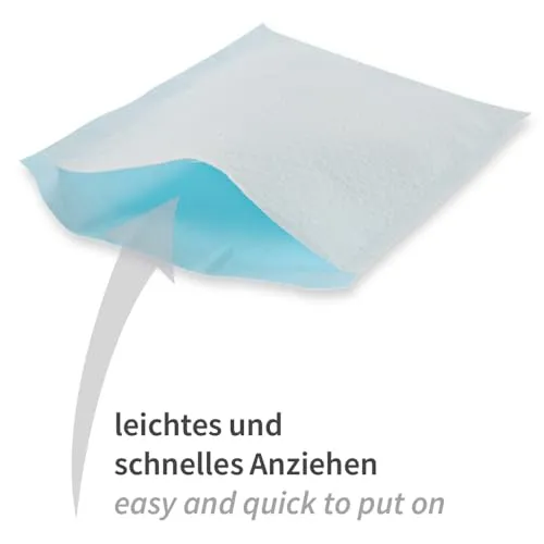 Hygostar Waschhandschuhe Airlaid hellblau 1000 Stück PE