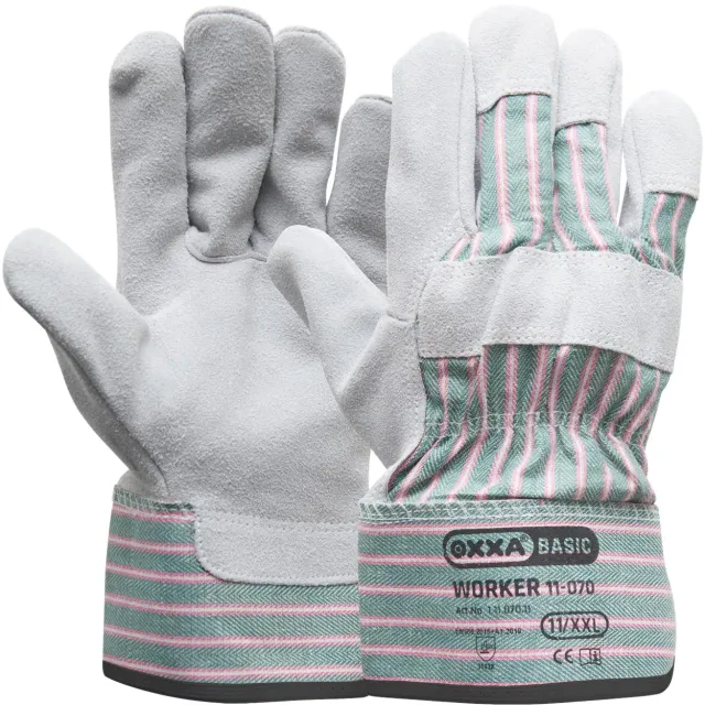 Oxxa Worker 11-070 Arbeitshandschuh Rindspaltleder