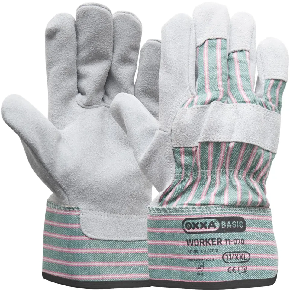 Oxxa Worker 11-070 Arbeitshandschuh Rindspaltleder