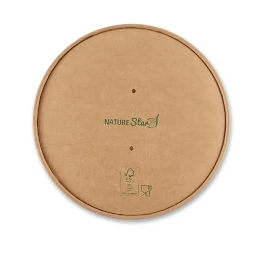 NatureStar Caesar Deckel Ø 18,5 cm 300 Stück PE-beschichtet