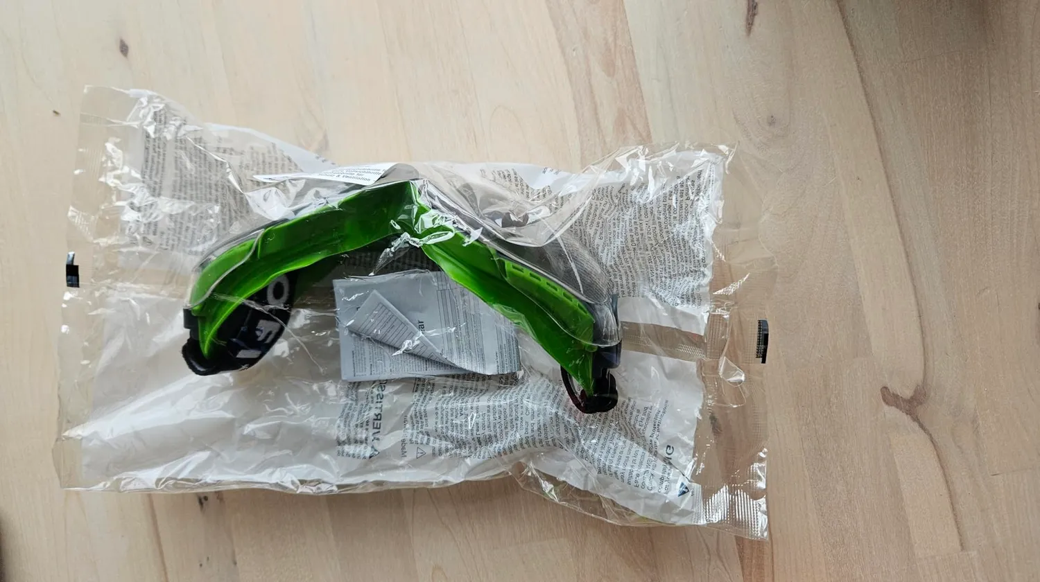 ProFit T-Spex Vollsichtbrille Grün-Schwarz Brillenträger