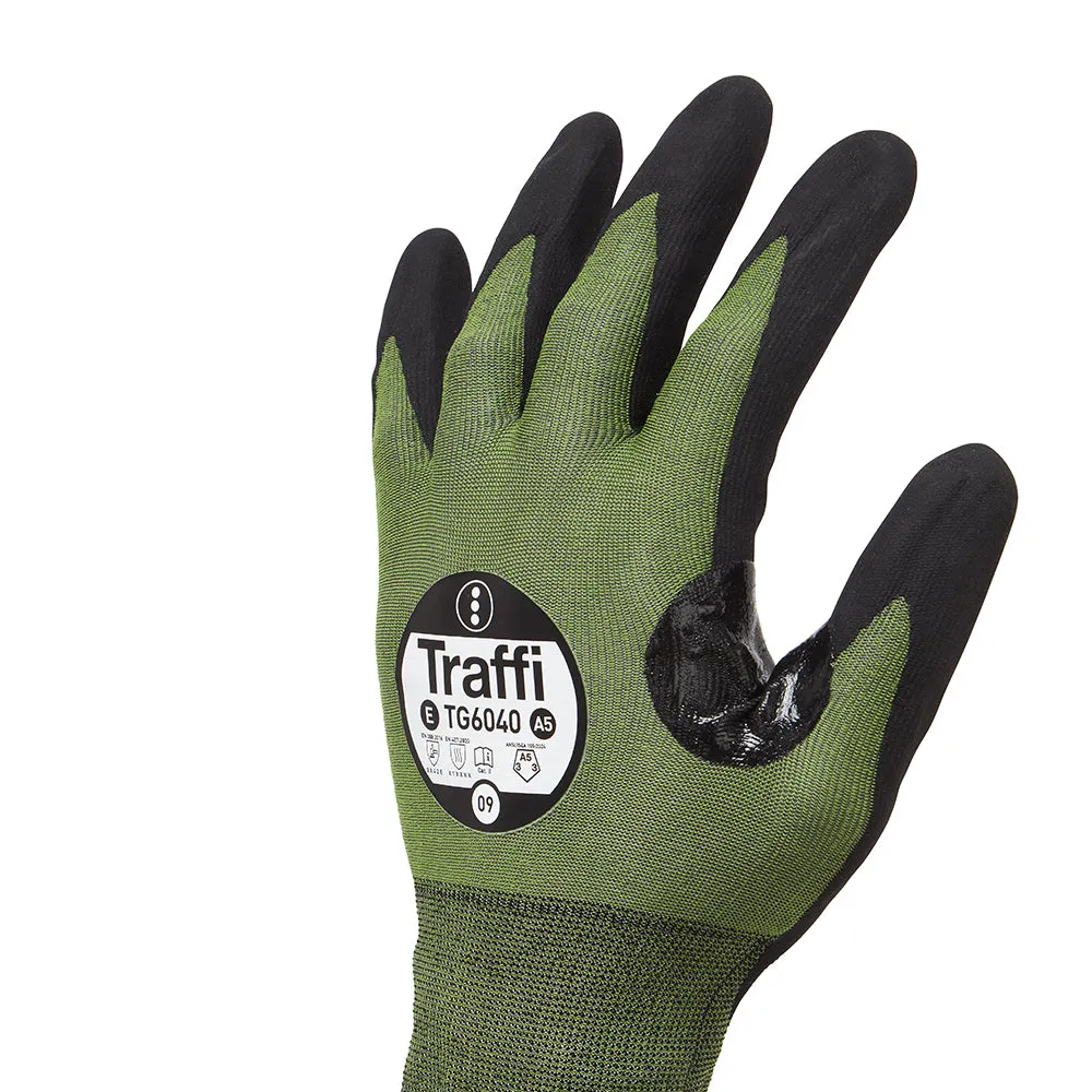 TraffiGlove TG6040 Nitril-Arbeitshandschuh Cut E