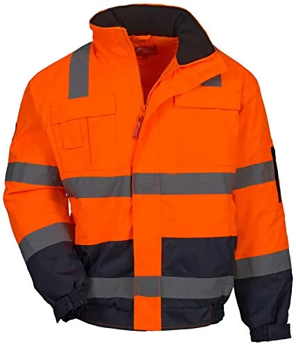 Nitras Safety Motion Tex Viz 7142 Pilotenjacke L neonorange