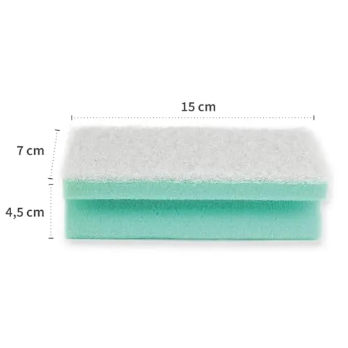 Hygostar Padschwämme Colour grün 15x7 cm 100 Stück sanft