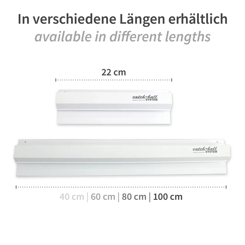 Hygostar Catch-ball Klemmleiste weiß 80 cm